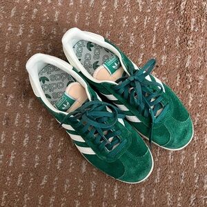 Adidas Gazelle Green Sneakers W8/M6.5